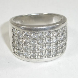 Silpada Jewelry - Silpada R1405 CZ Channel Set Ring Size 8 Silpada Jewelry - Silpada R1405 CZ Channel Set Ring Size 8